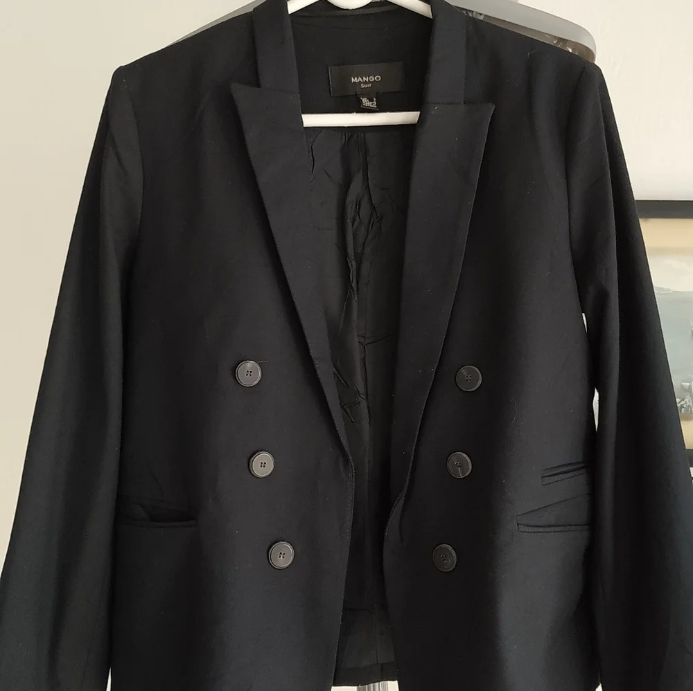 Mango Suit Blazer Black - Picture 6 of 17